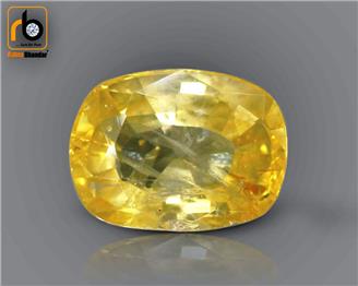 Natural Certified Yellow  Sapphire   4.36CTS-2920
